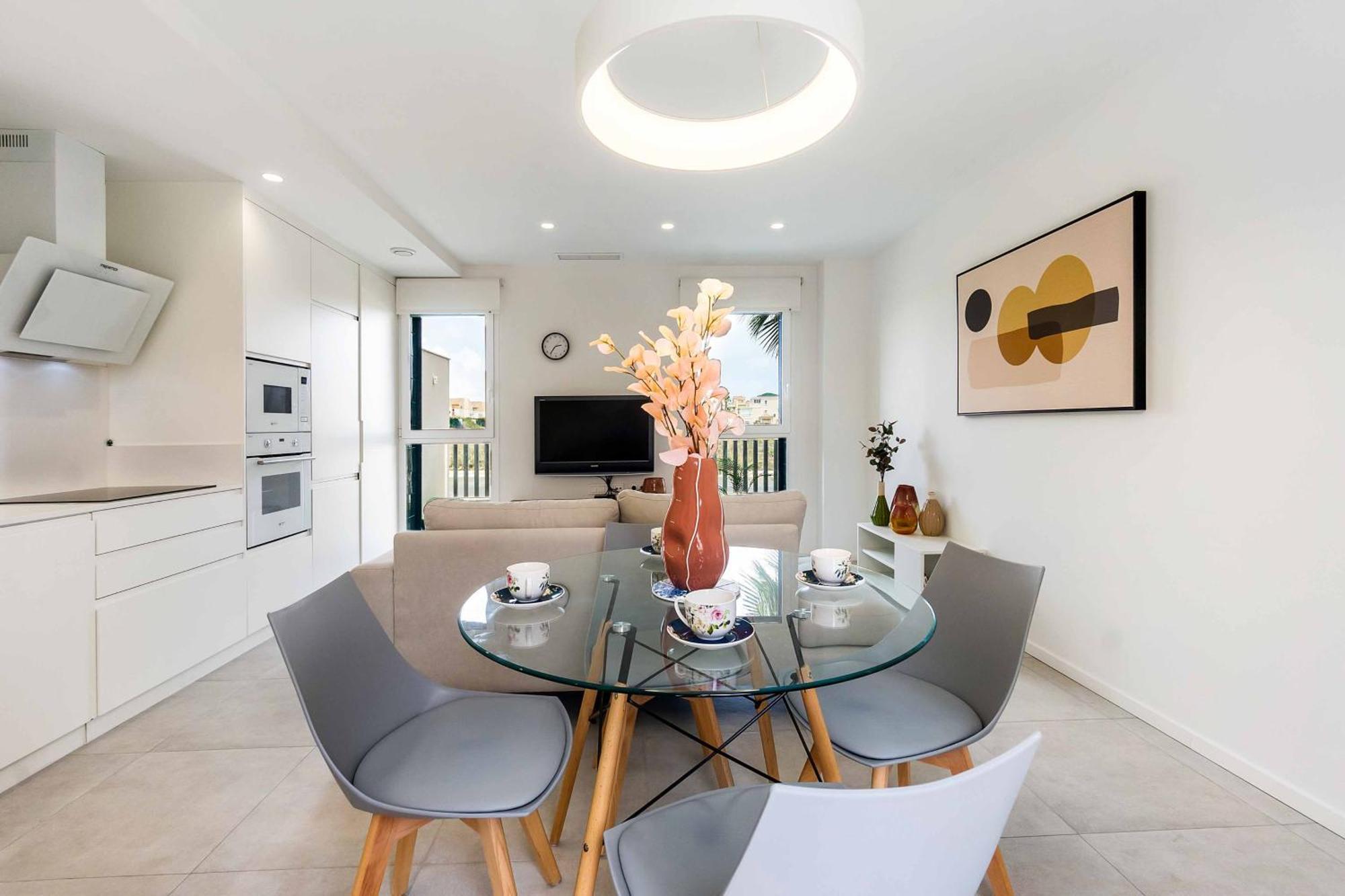Turquesa Del Mar - Sun & Beach & Golf & Bike - Large Terrace Ground-Floor Spanish Apartment Apartment Dehesa de Campoamor (Orihuela Costa)